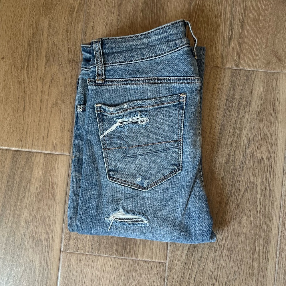 American Eagle Distressed Skinny Jeans